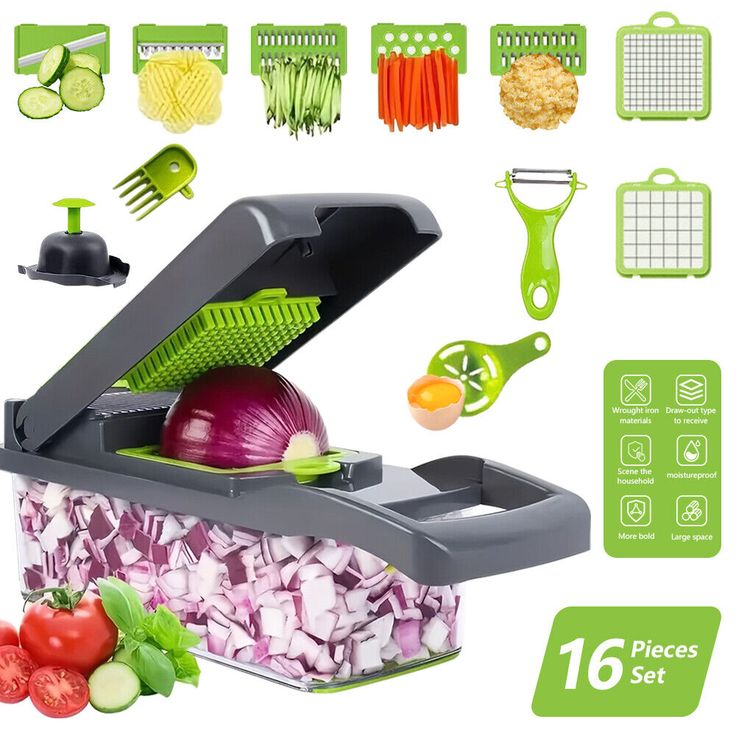 16 in 1 Vegetable Chopper