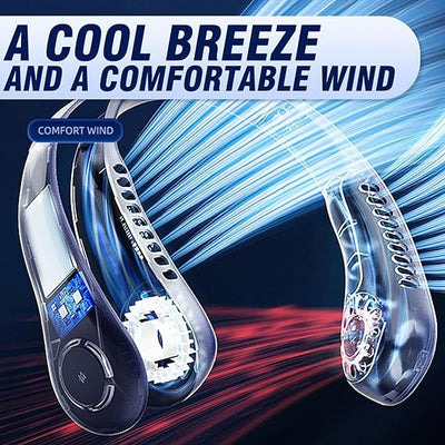 Stay Cool Anywhere Neck Fan 600mAh