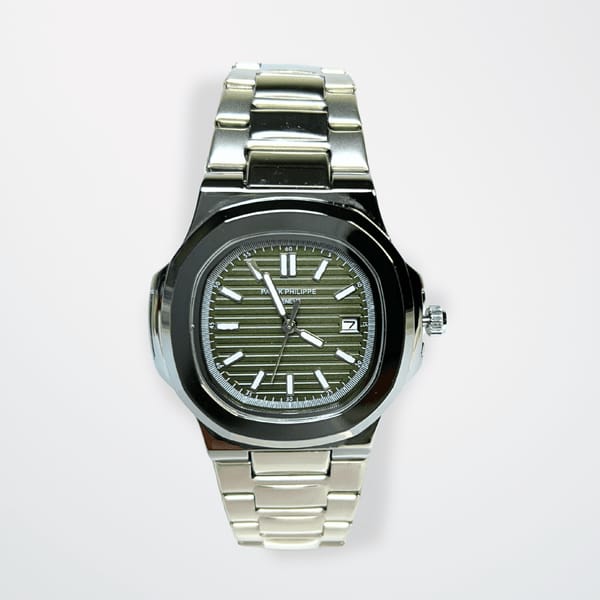 Patek Philippe Nautilus   | Silver Chain
