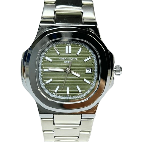 Patek Philippe Nautilus   | Silver Chain