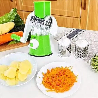 Multifunctional Roller Vegetable Cutter, 3 In 1