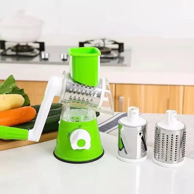 Multifunctional Roller Vegetable Cutter, 3 In 1