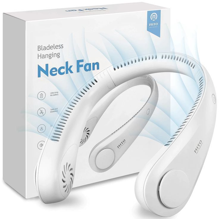 Stay Cool Anywhere Neck Fan 600mAh