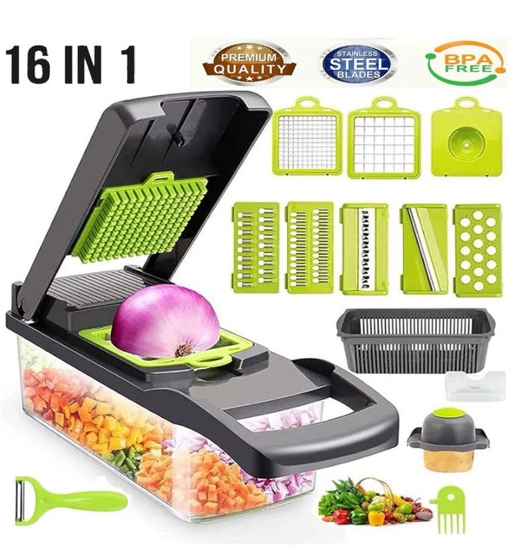 16 in 1 Vegetable Chopper